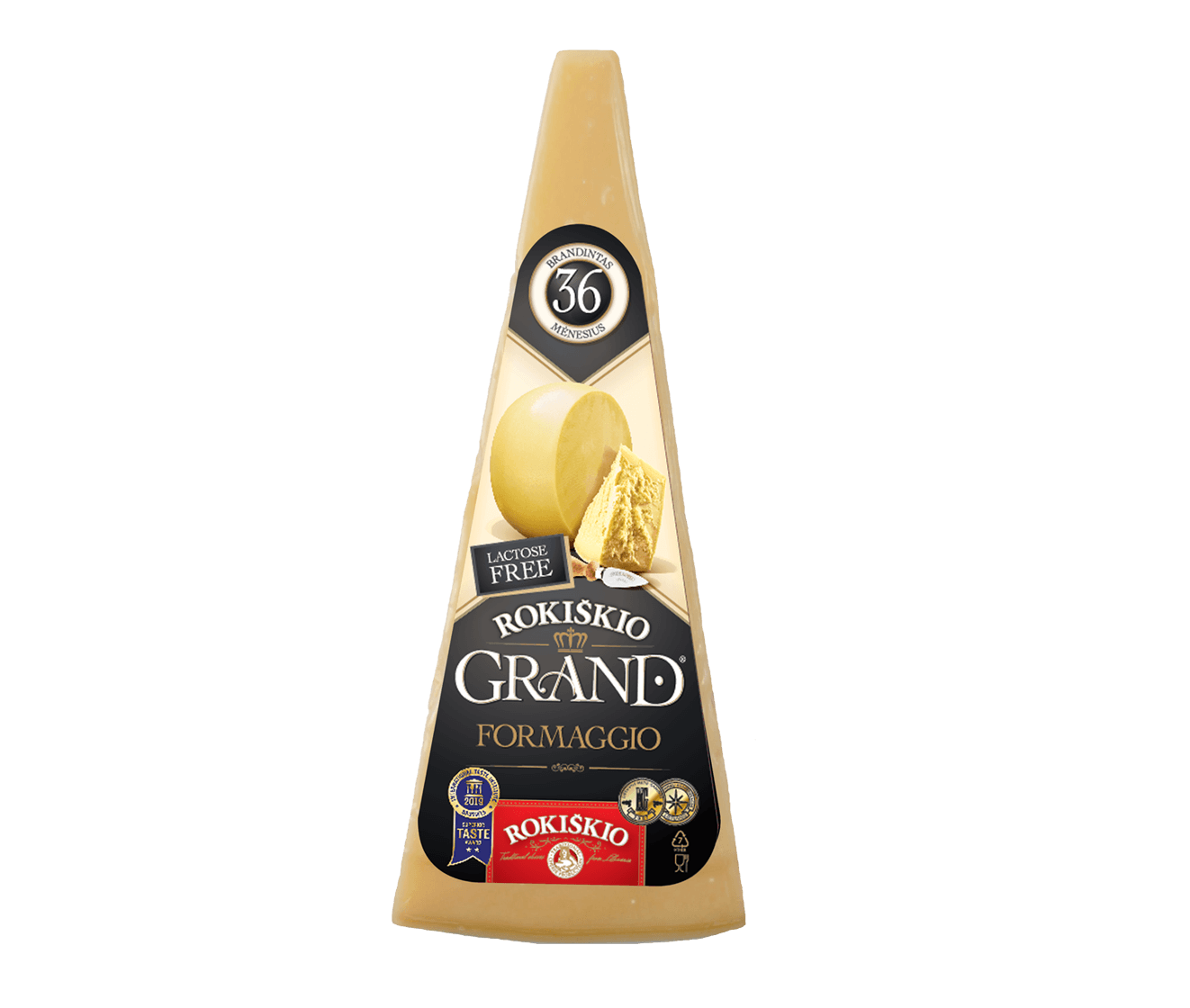 Hard Cheese Rokiškio GRAND Matured for 36 months